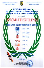 Diplom� INCDMTM